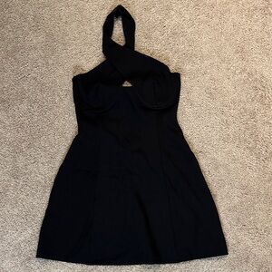 Lovers + Friends Strapless Black Dress
